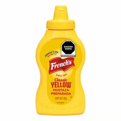 Mostaza Frenchs Classic Yellow 226 Gr Botella