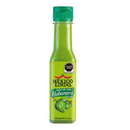 Salsa Habanero Verde México Lindo 150 ml