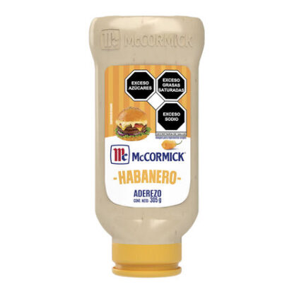 Aderezo Mayonesa McCormick Habanero 305g