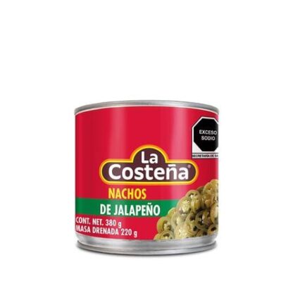 Jalapeños En Escabeche Nachos La Costeña 380 g