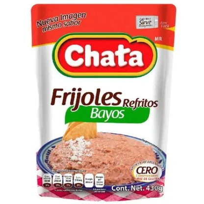Frijol Refrito Bayo Chata Pouch 430gr