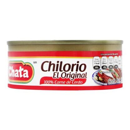 Chata Chilorio De Cerdo Lata 120gr