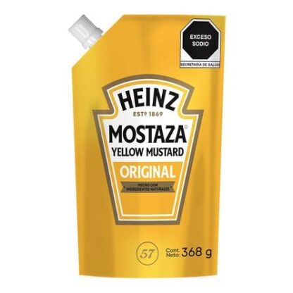 Mostaza Heinz DoyPack de 368g